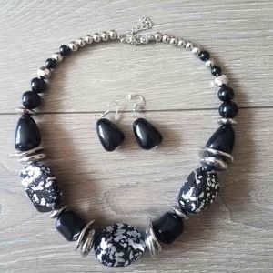 Necklace and Earring Set, NICKEL FREE